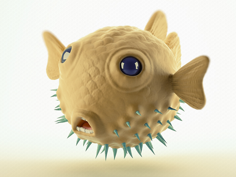 blowfish plush