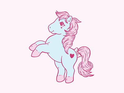 My Little Pony art cartoon character cute graphic design illustration illustration art illustrator ilustración love my little pony pink procreate