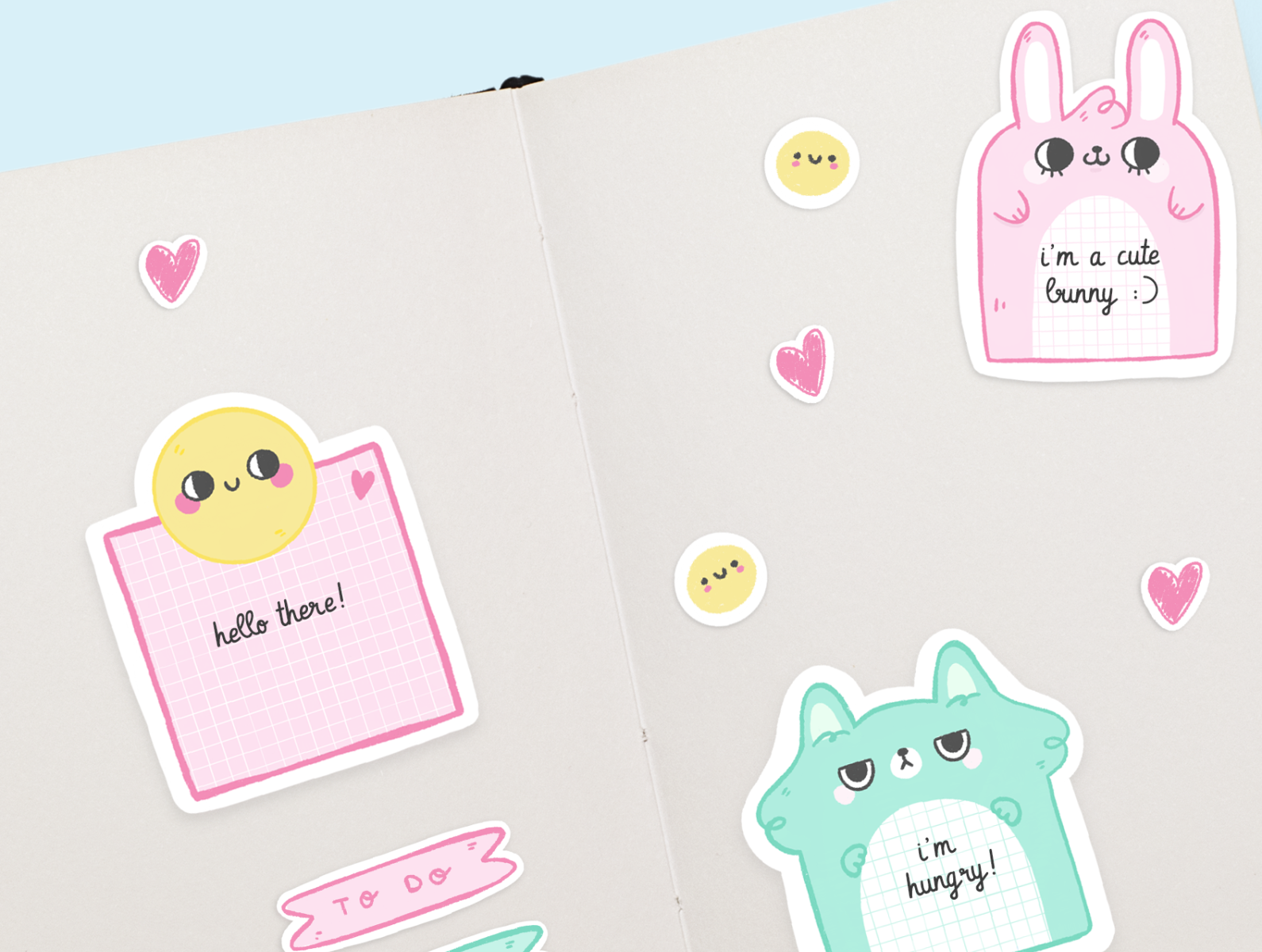 Sticky Notes Free Printable by Cristina Quero on Dribbble