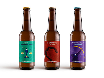 12 Signs x 12 Beers by Fabio Galessi on Dribbble