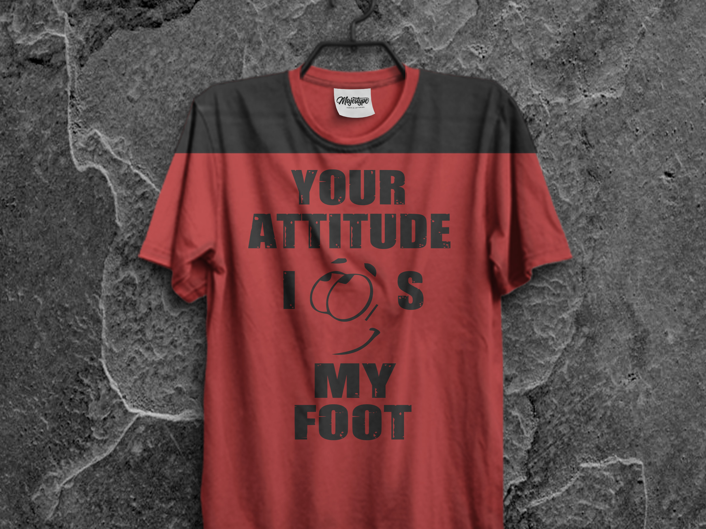 Typography Red Shirt Design by sagorahmed96 on Dribbble