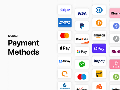 Payment Methods - Figma Community File by Arthur Chayka on Dribbble