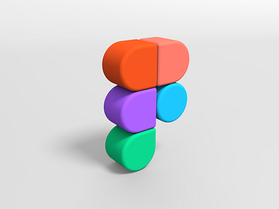 Figma 3d Logo By Nand Kishor On Dribbble