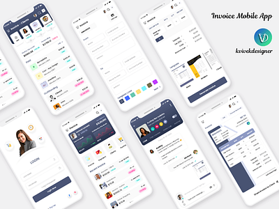 Invoice and Billing Mobile App UI Kit