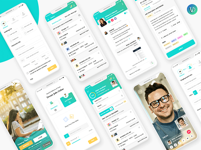 Find Job Mobile App UI Kit