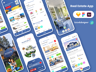 Real Estate Mobile App UI Kit