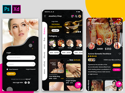 Ecommerce Jewellery App Mockup android app mockup design buy jewellery app ecommerce jewellery app mockup ios app mockup design jewellers app jewellery app mockup design jewellery e commerce app design jewellery store app jewelry shopping application online jewellery shopping app shopping app mockup design