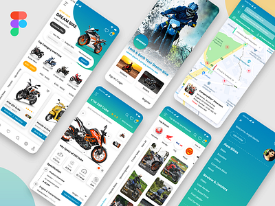 Bike Portal or Find Bike Store Mobile App Mockup design bike android app mockup design bikes landing page commuter bikes latest bike mobile app scooter landing page scooter mobile app two wheeler magazine