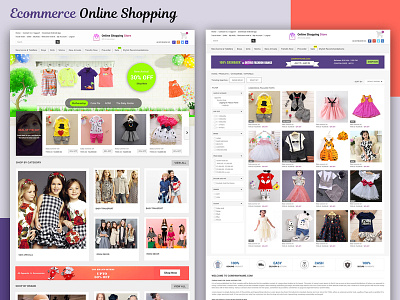 Ecommerce Online Shopping Website Template 2