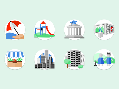 City Location Icons