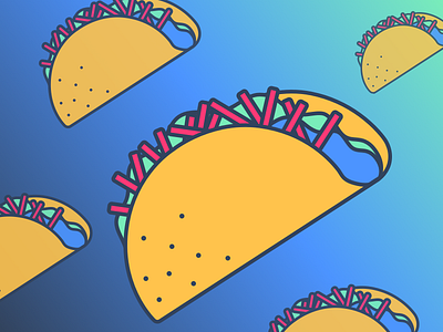 Tacos 🌮 gradient taco tacos