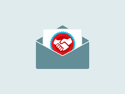 Email Simulator badge email handshake