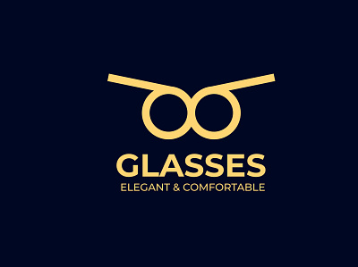 glasses logo design branding company creative design element eyeglasses glasses icon identity illustration logo symbol trendy vector