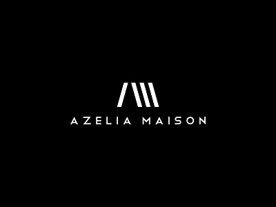 Azelia Maison - Logo branding design graphic design illustration logo minimal