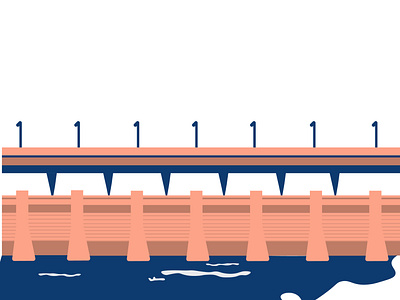 Chickamauga Dam Illustration