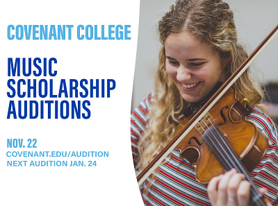 Music Scholarship Auditions Social Media college musician scholarships university