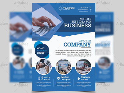 Corporate Business flyer,New Modern Corporate Business Flyer