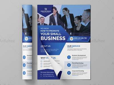 Corporate Business Flyer Design with Corporate Look 2020