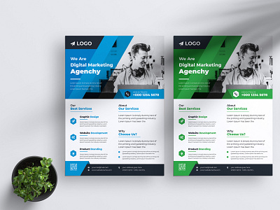 Creative Corporate Business Flyer Template