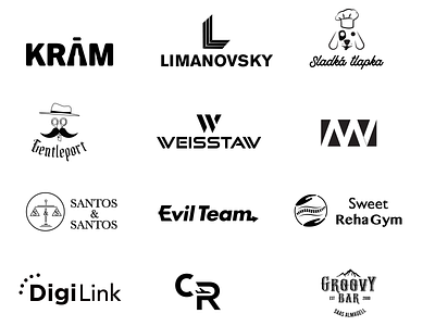 various logo designs made in 2019