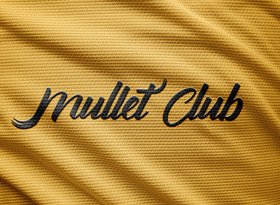 mullet club brand logo adobe illustrator branding fashion fashion brand identity identity design logo logodesign logodesigner logomark logotipo logotype minimalist logo mullet streetart typography