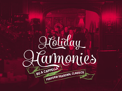 Holiday Harmonies editorial feature music player playlist video player