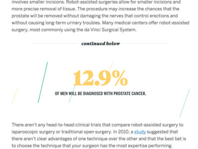 Statistic Presentation in Editorial Content