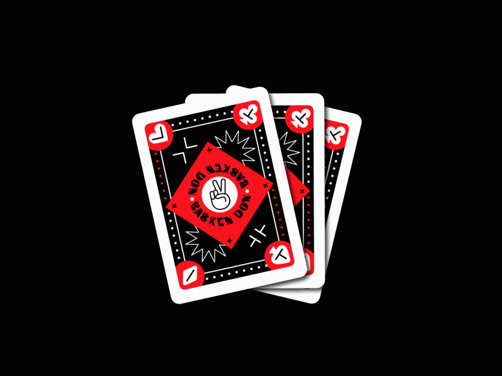 Let's play poker! animation bar black and red brand identity branding branding design card design card game cards creative design game illustration playing cards poker poker card poker cards