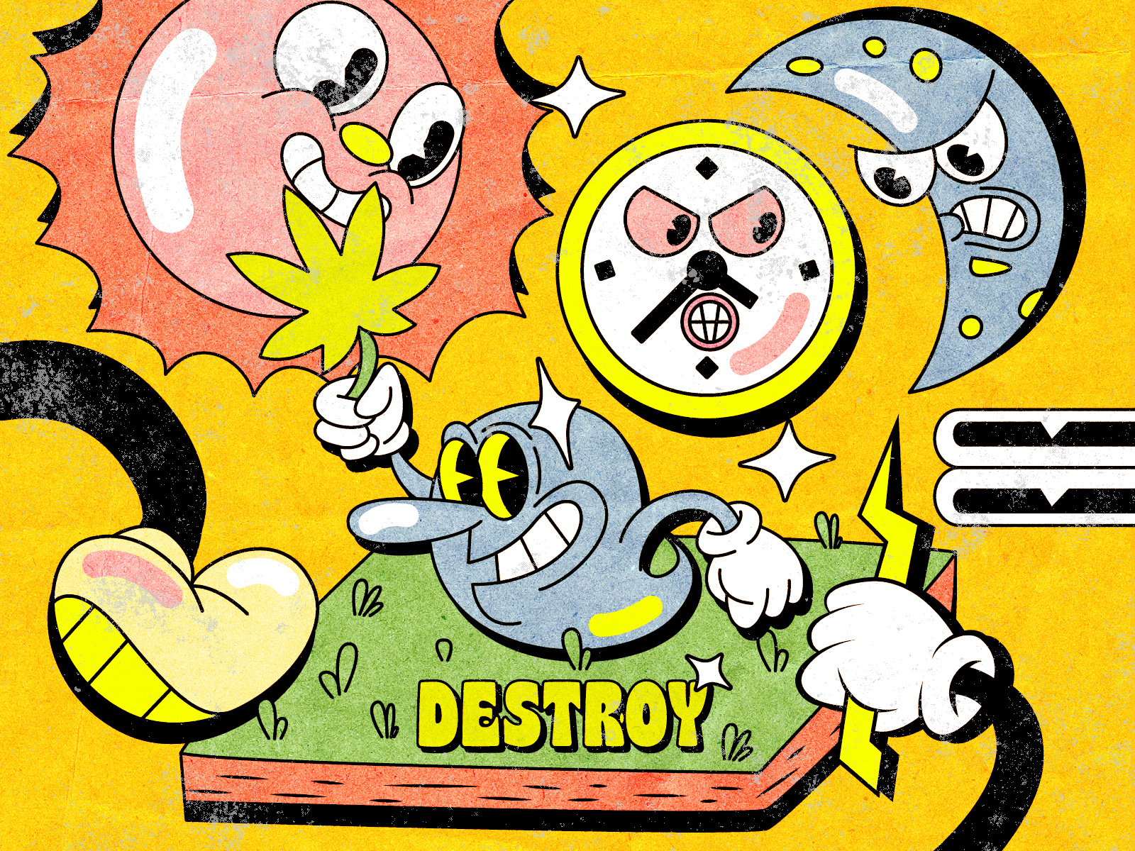 destroy everything by OVCHARKA INDUSTRIES on Dribbble