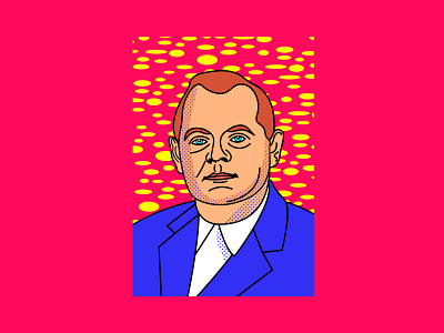 Boris Shcherbina. Chernobyl adobe illustrator draw character chernobyl colourful design face hero illustration pink radiation vector