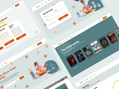 Booky. Website | UI Design
