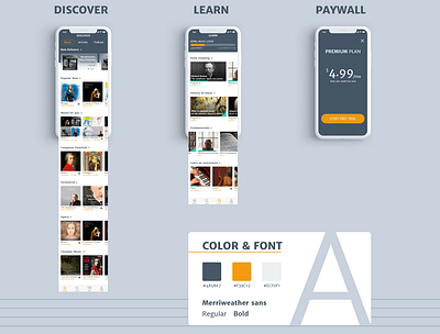 Classical Music App | Designflows 2019 app classical contest design inspiration music player ui