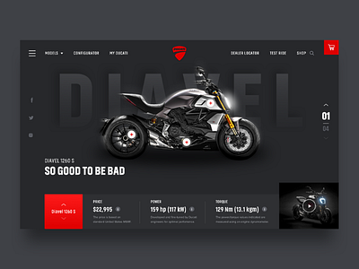 The Ducati Diavel