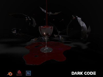 Halloween Bat 3d 3d artist 3dart bat blender blender3d blender3dart cameroon dark code design design3d designconcept dribbble halloween halloween design halloweenbat photoshop substance substancepainter