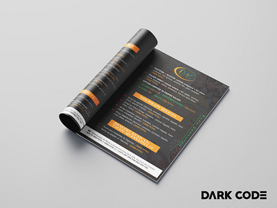 Menu Brochure for D-Fit (Diet Restaurant) brand identity branding cameroon dark code diet dribbble food food menu menu print design restaraunt restaurant restaurant branding