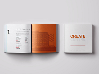 Shaw Create Centre Book book design print