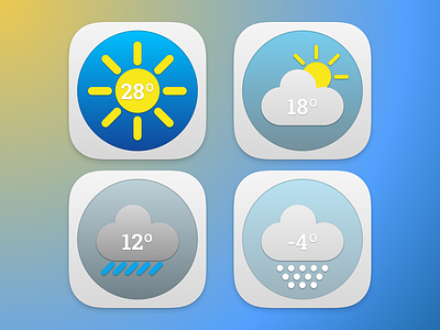 Daily UI: #005 - App Icon app dailyui sketch ui weather