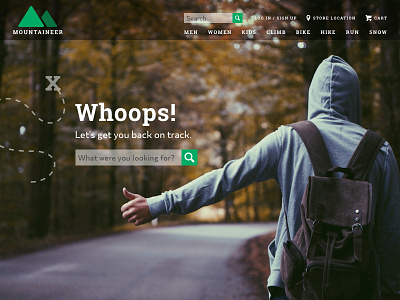 Daily UI: #008 - 404 Page