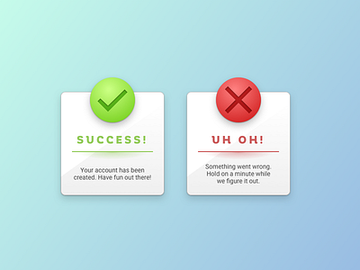 Daily UI: #011 - Flash Message