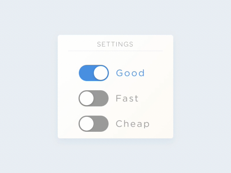 Daily UI: #015 - On/Off Switch dailyui design mobile principle sketch switch toggle ui ux