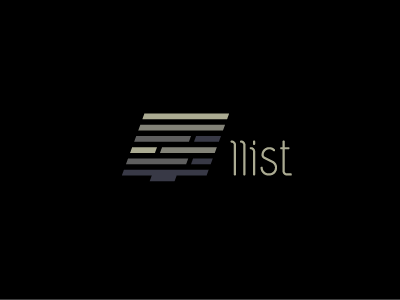 LList japan lists logo media music screen trigram