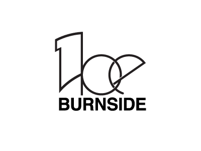 One Burnside brand hipsters logo realestate retro urban young