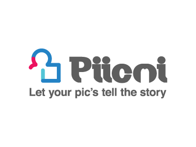 Piicmi branding logo networking photos pictures social stories