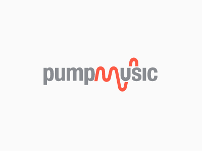 Pump music brand brandsimplicity film logo movies sine sound