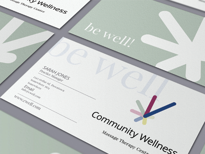 Community Wellness centre community fibonacci logo therapy wellness