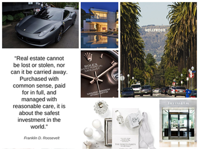 The A moodboard app california iphone lifestyle realestate rolex wealth
