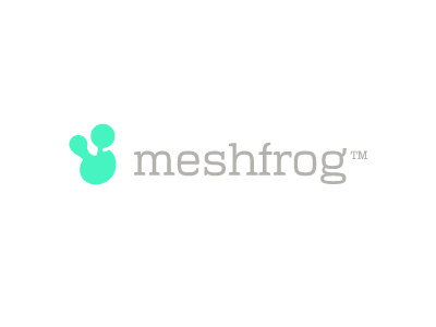 meshfrog b2b dynamic frog graphic logo mesh products software