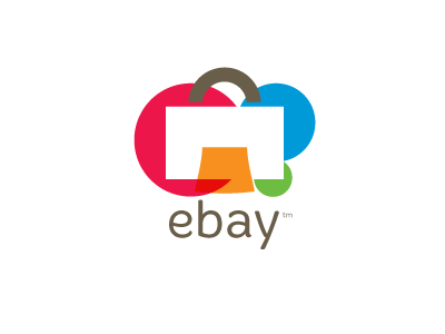 ebay grows up ebay interactive logo modern rebrand shopping social vibrant