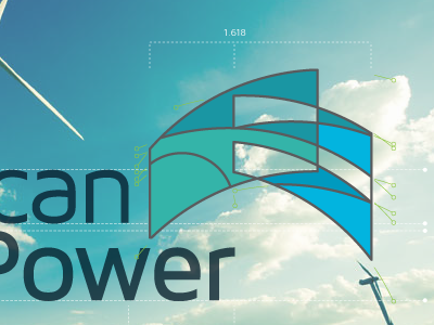 North American Power (Pitch) american energy flag logo newhorzion powers rebranding use