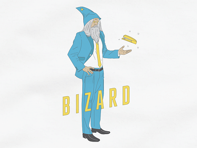 Bizard bizard business corporate magic wizard